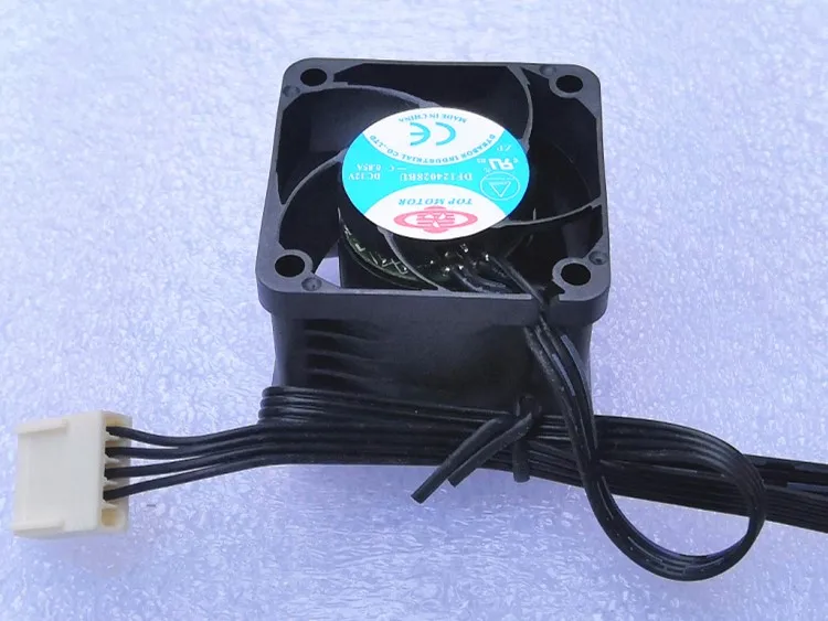 New For Top Motor DF124028BU -C High Speed Fan 4028 4cm Fan Dual Ball 4-Wire Pwm 13000RPM 12V 0.85a