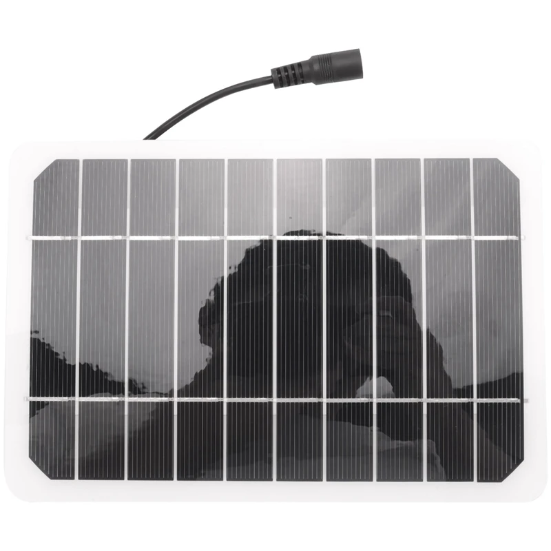 ABGR-Набор вентиляторов с солнечной панелью 5 В 6 Вт Мини-солнечная батарея DIY Plate Kit Открытый для лета Теплица Собака Домашнее вентиляционное оборудование