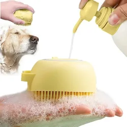 Luvas de Massagem para Cães e Gatos, Escova De Silicone Macio, Ferramentas De Lavagem De Banho, Acessórios Para Cachorros, Produtos Para Cães e Gatos