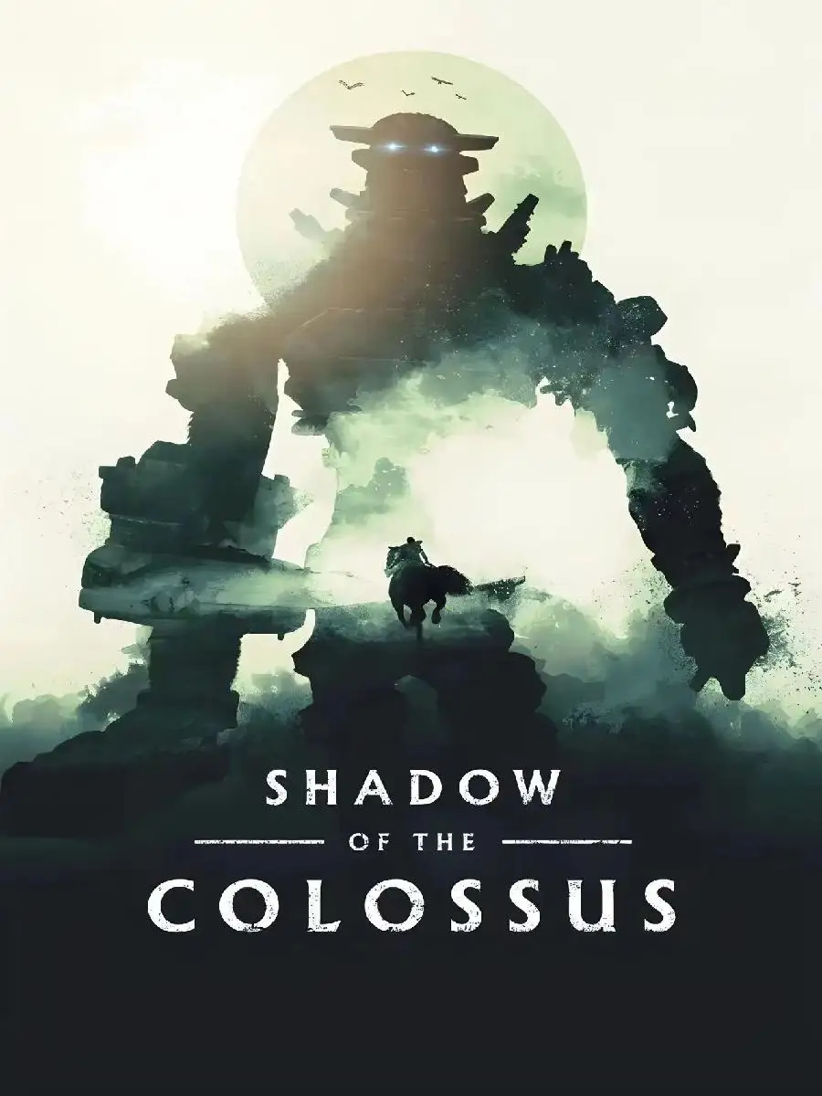 Shadow Of The Colossus Video Game Canvas Wall Art  Modern Living Room Decor Home Decoration Poster Prints