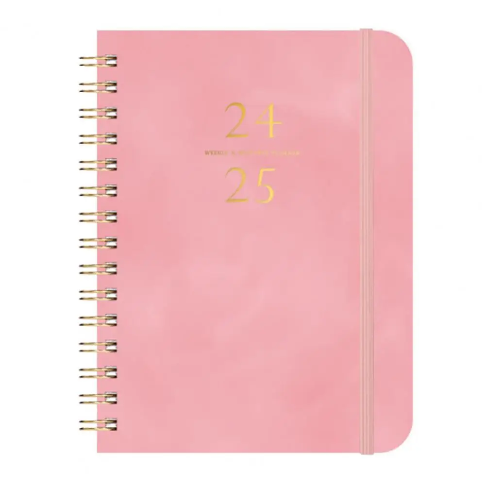 Weekly Planner Academic Year Planner Notebook Spiral Coil Design Thick Paper Organize Journal Calendar 2024