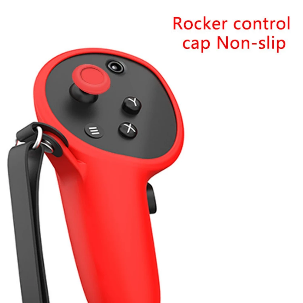 Controller Thumb Cover Grip Rocker Cap for Meta quest 3 Silicone Case Non-Slip Button Cap VR Accessories