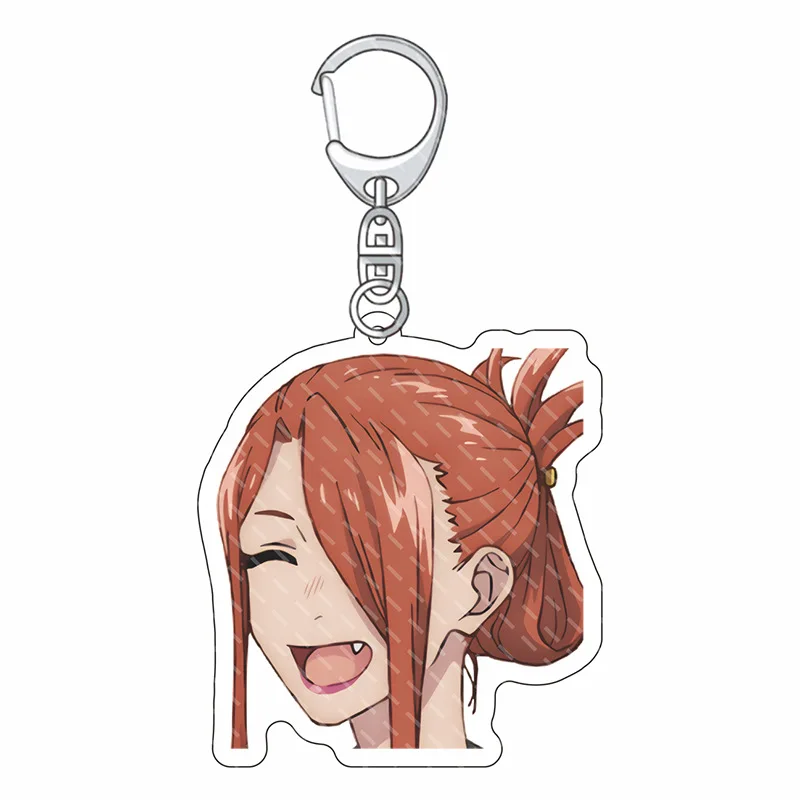 Anime All night song Anime Keychain Cosplay Pendant Acrylic Key Chain Keyring Jewelry friend Gift