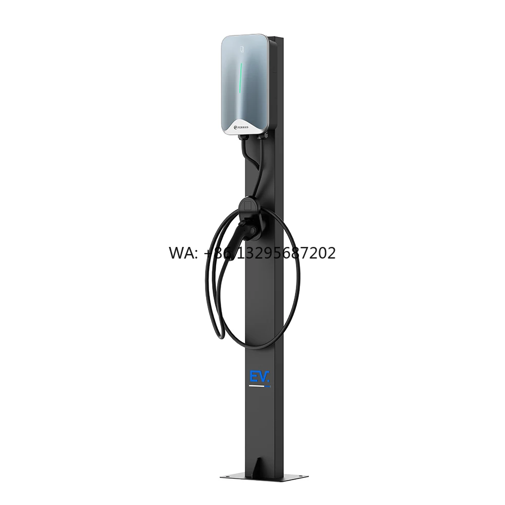 

30A Single Phase OCPP 1.6J Wallbox 6kW Type 1 IP65 Japan Standard EV Wall Charger EV Charging Station with RFID Card