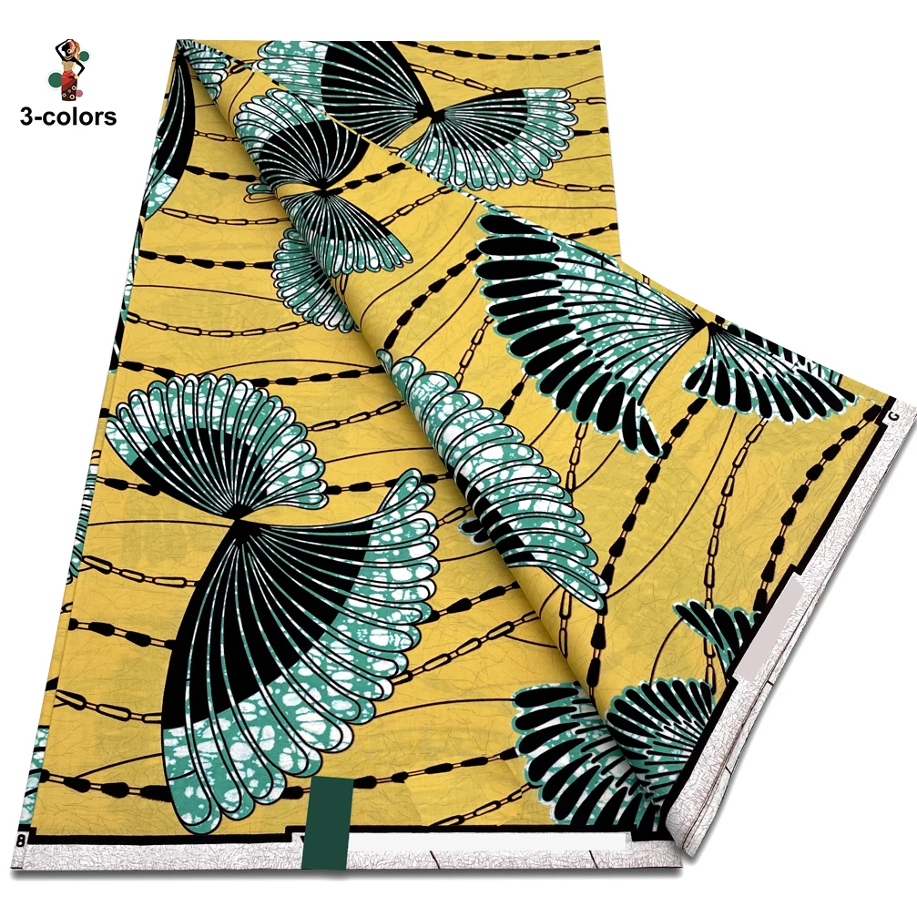 2025 Gegarandeerd echte originele Afrikaanse waxprintstof Echte Nigeriaanse 100% katoen Ankara Waxstof Zachte Pagne Spuer Batik