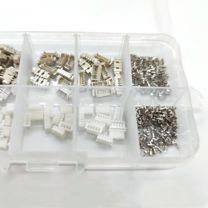 60Set/Box JST 1.25Mm Pitch SMD Konektor Tipe Horizontal 2P/3P/4P/5Pin Terminal/Housing/Pin Kit Konektor Header
