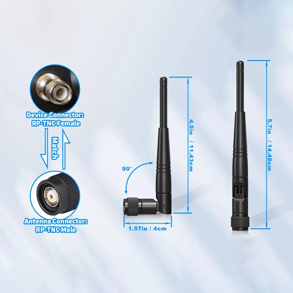 

5dBi 2.4GHZ Antenna For S3, S6, SPS, RTS, TSC2, TSC3, 5600, Georadio, Robot Tools Iron Tools Navigation Kit Mobile Station Setup