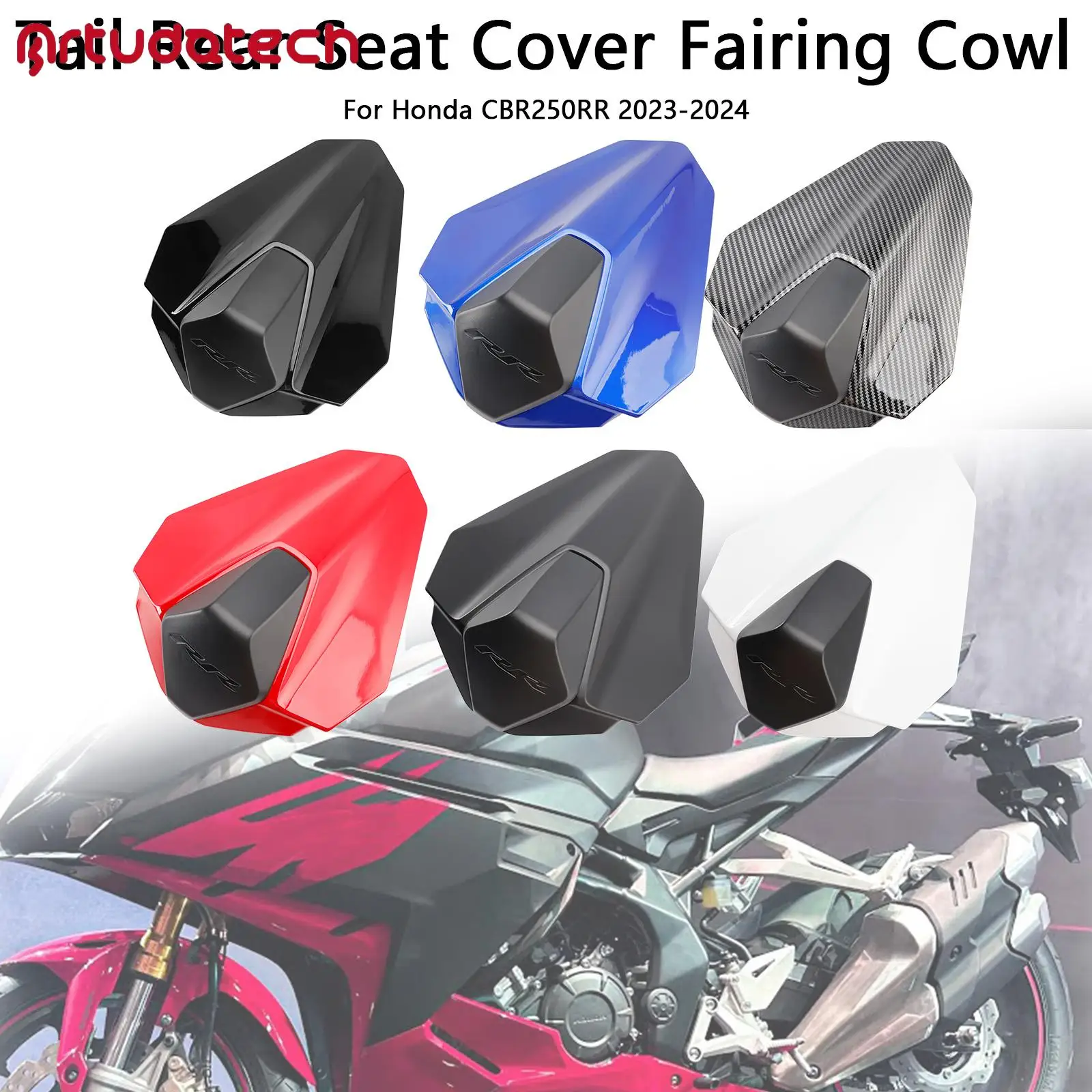 

Rear Tail Pillion Seat Fairing Cover for Honda CBR250RR 2023-2024