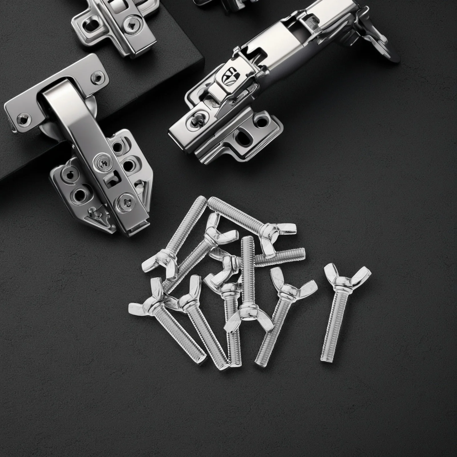 

10Pcs M8x40 Stainless Nuts Screw Manual Operation Replacement Fasteners for Home Hardware Electronic Equipment