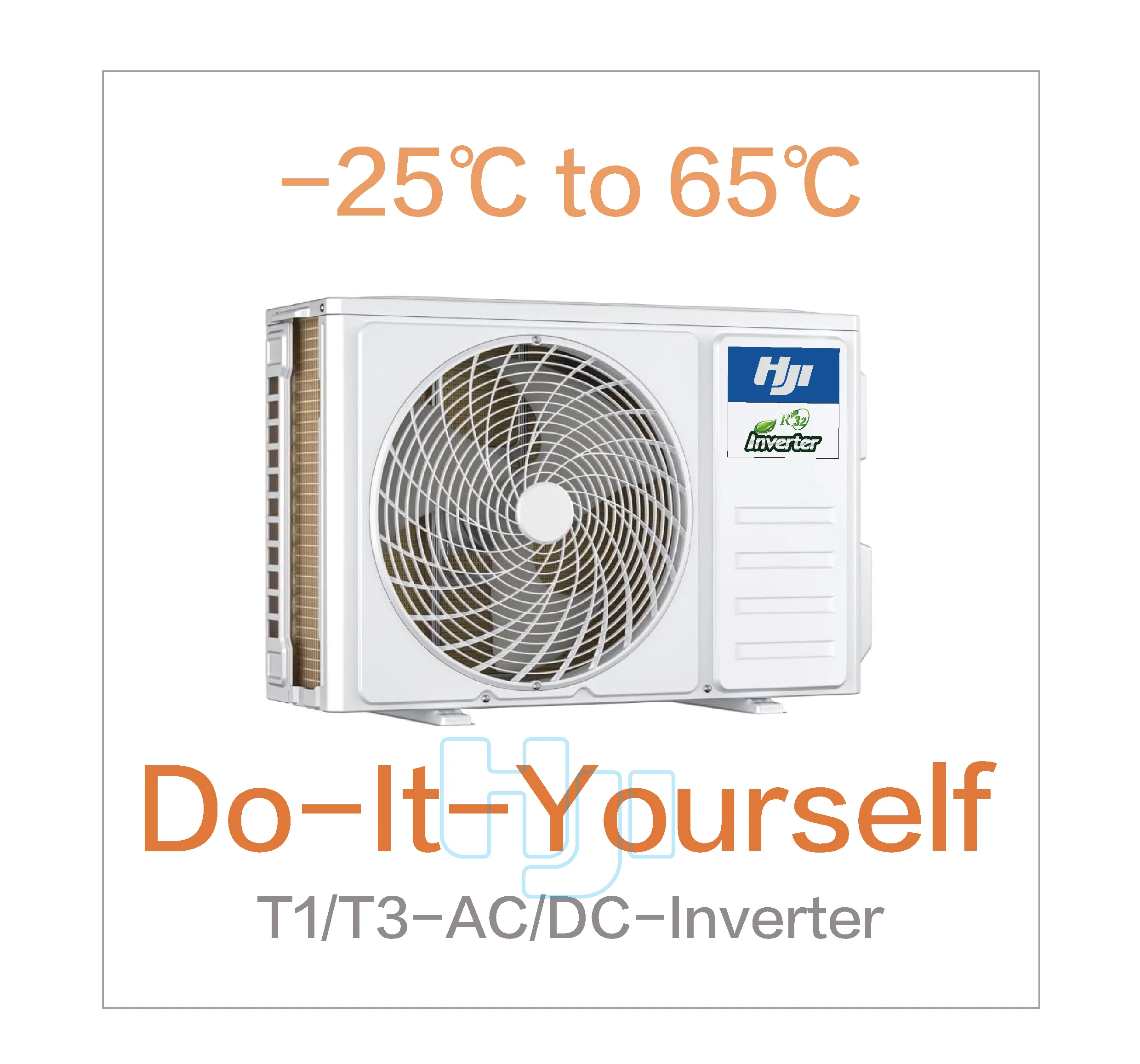 24,000 BTU インバータースプリットエアコン - スマート WiFi 省エネエアコン (R32 エコ冷媒、220V、超静音 19dB)