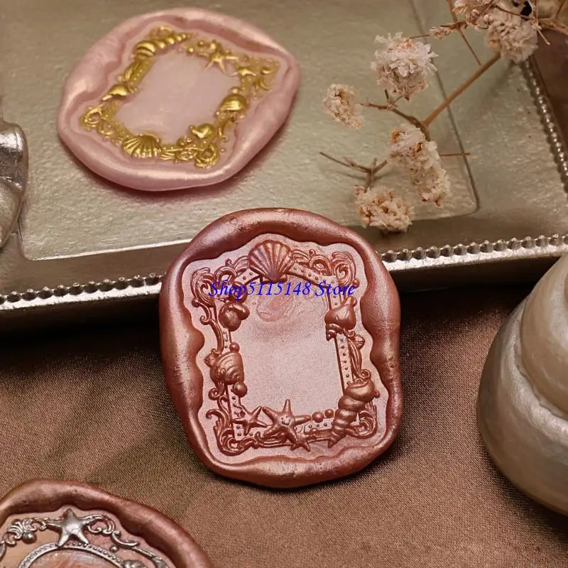 F3MA 클래식 엠보싱 암말 왁스 씰 스탬프 헤드 포장 용 팁