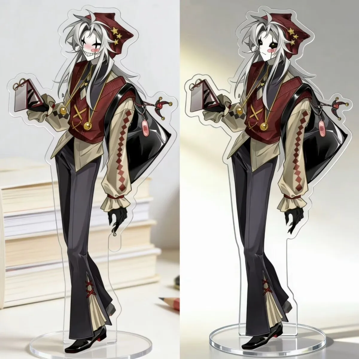 Fantastic Circus Signage Tabletop Decor P New  Exquisite Acrylic Gift Harlequin Grotesque Circus
