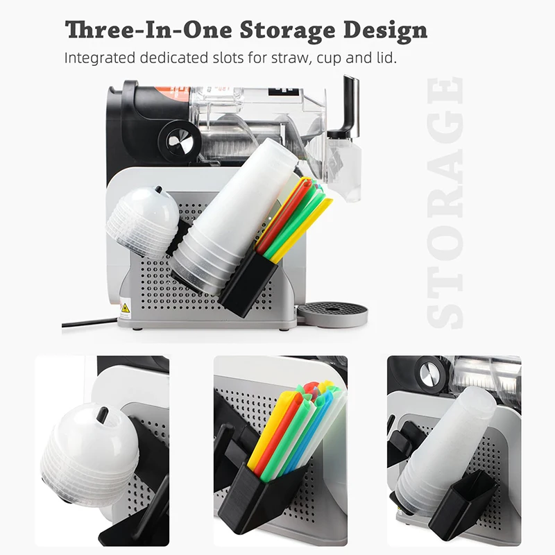 

Cup Organizer For Ninja Slushie Machine FS301 & FS300-3-in-1 Side-Mounted Holder For Cups