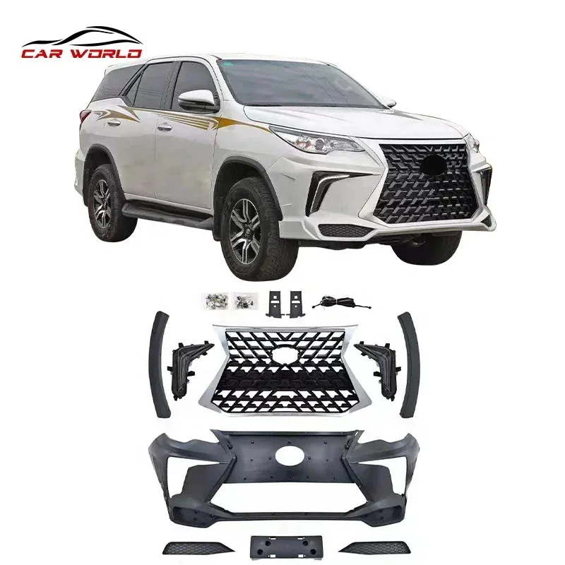 

Factory Hot Selling The Best Sale Auto Parts for Fortuner 2016-2018 Change Model Body Kit