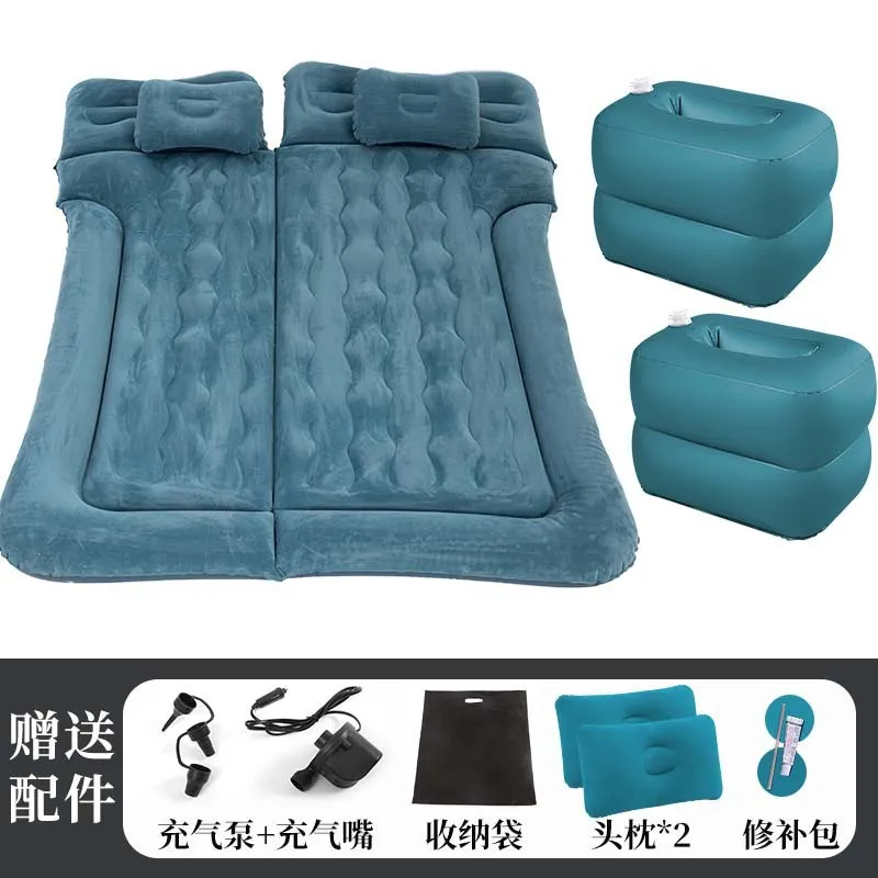 

DurableCar Travel Inflatable Bed Auto Rear Seat Trunk Universal Mattress Air Bed Supplies For Travel Camping Family Outing SUV