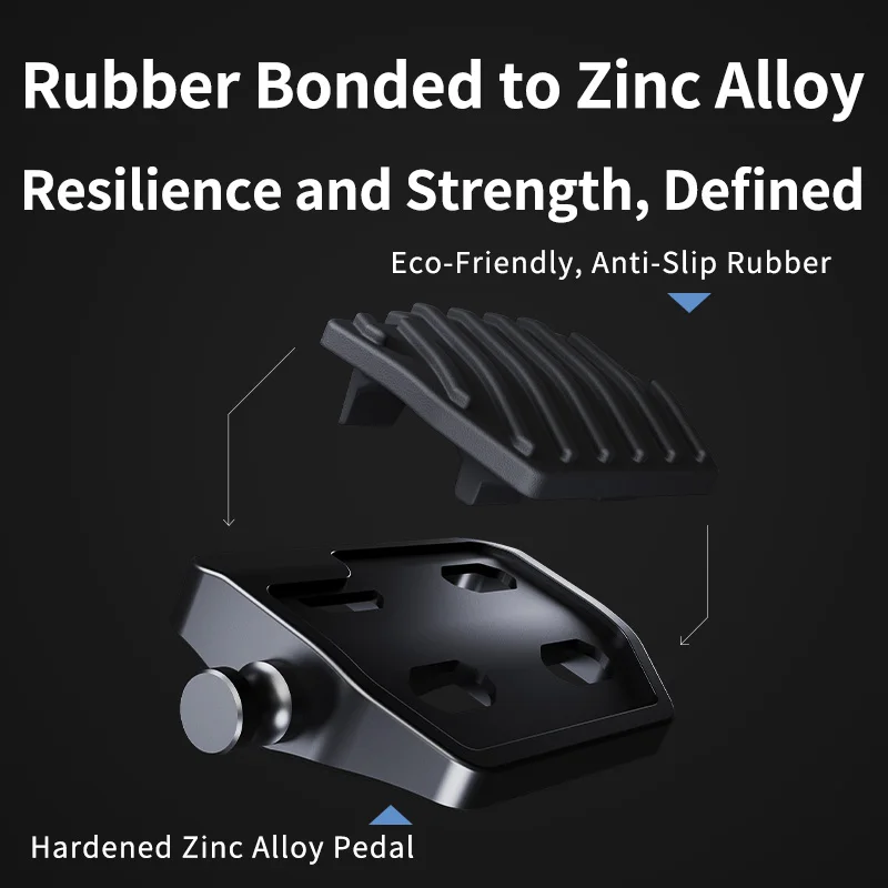 

Enlarged Widened Motorcycle Brake Anti-slip Rubber Pad for BENDA Rock250 Manual Gear Rock300 Rock707 Chinchilla Napoleonbob