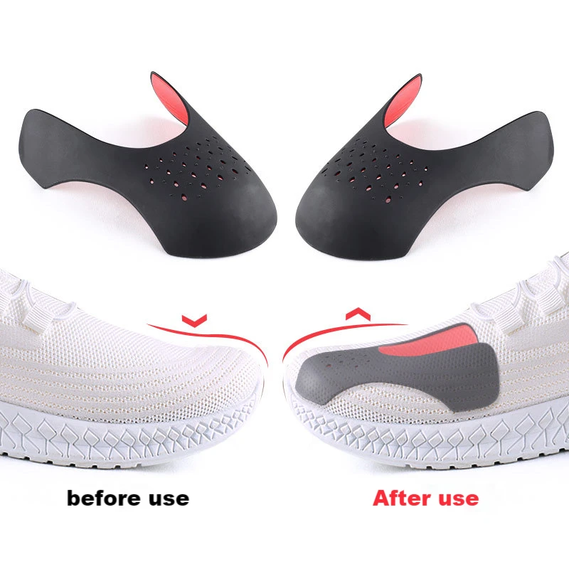 Sneaker Anti Crease Shoe Care Double-layer Toe Caps Protector Stretcher Expander Shaper Support Pad Accessories Shoes protection