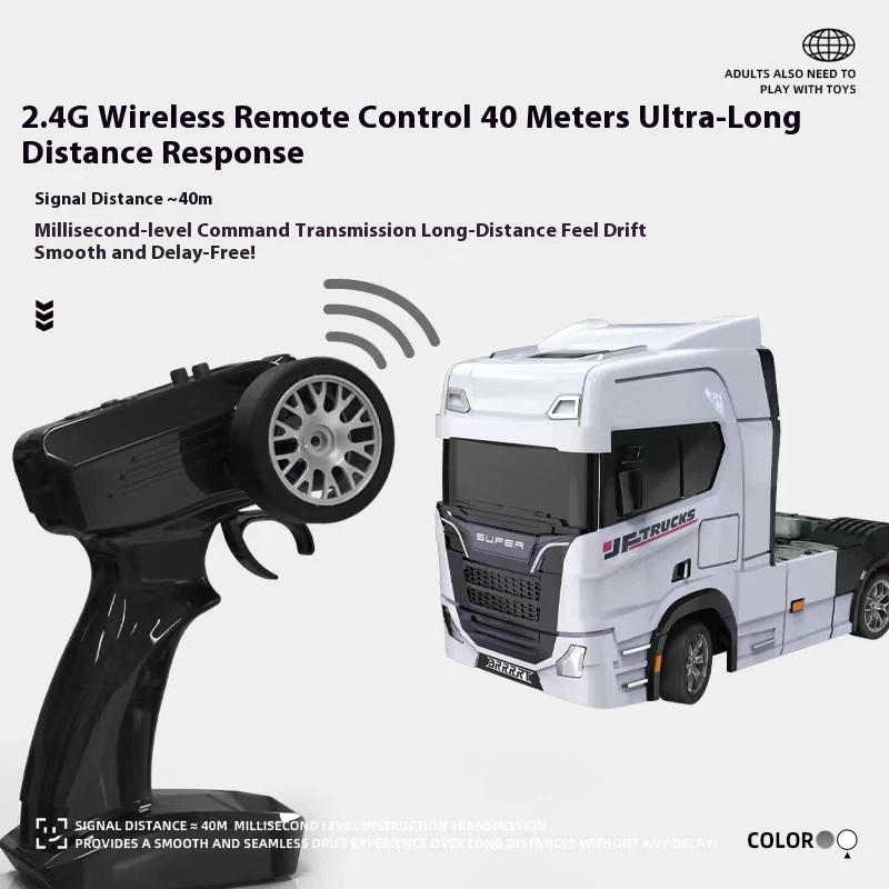 1:43 Rc camion de bureau télécommandé Mini voitures à dérive avec Gyroscope en pleine échelle voiture de course véhicule radiocommandé jouets garçons