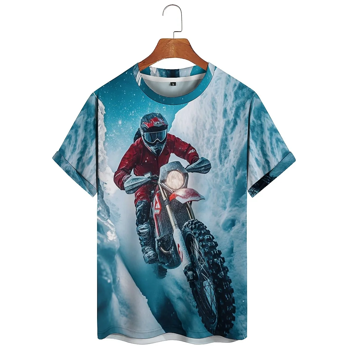

Family Gathering Retro Y2K Men's 3D Printed Short-Sleeve T-Shirt - Worker Style, Smooth Fabric Top