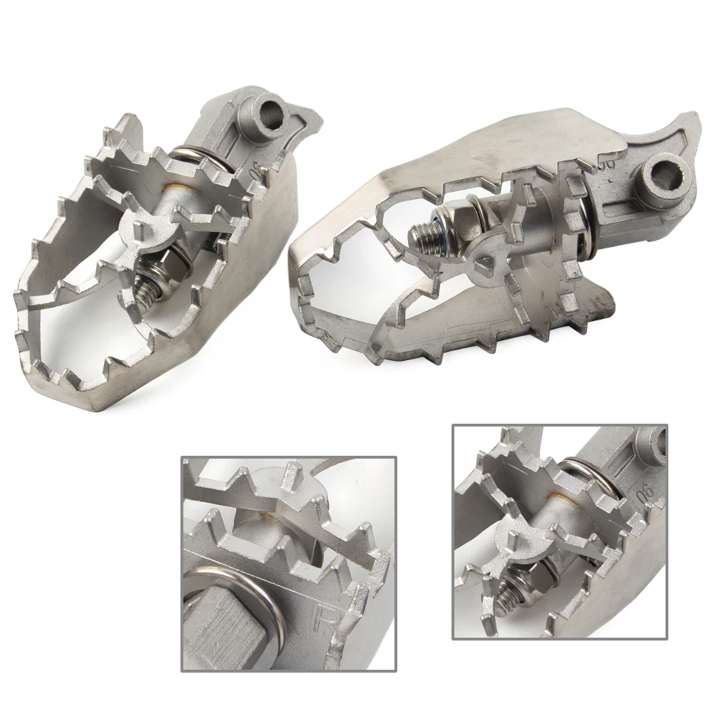 

For BMW R1200GS Adventure R1250GS F750GS F850GS Motorcycle Wide Pivot Footrest Front Foot Pegs 2Pcs Left+Right