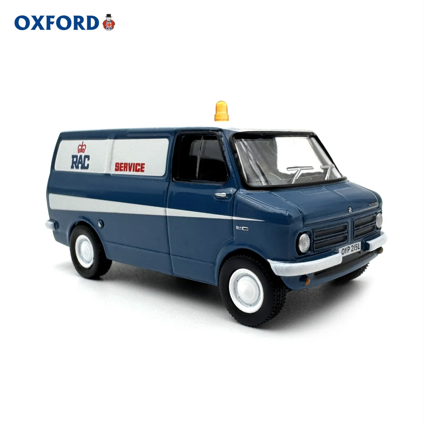 OXFORD Camión de Caja Bedford CF de Aleación Fundida a Escala 1:76, Modelo de Coche de Juguete Clásico, Regalo de Nostalgia para Adultos, Exhibición Estática