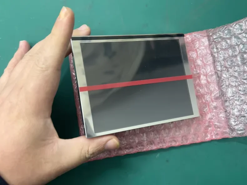 Painel de exibição de tela LCD TX13D200VM5BAA de 5 polegadas, teste de estoque mostra normal