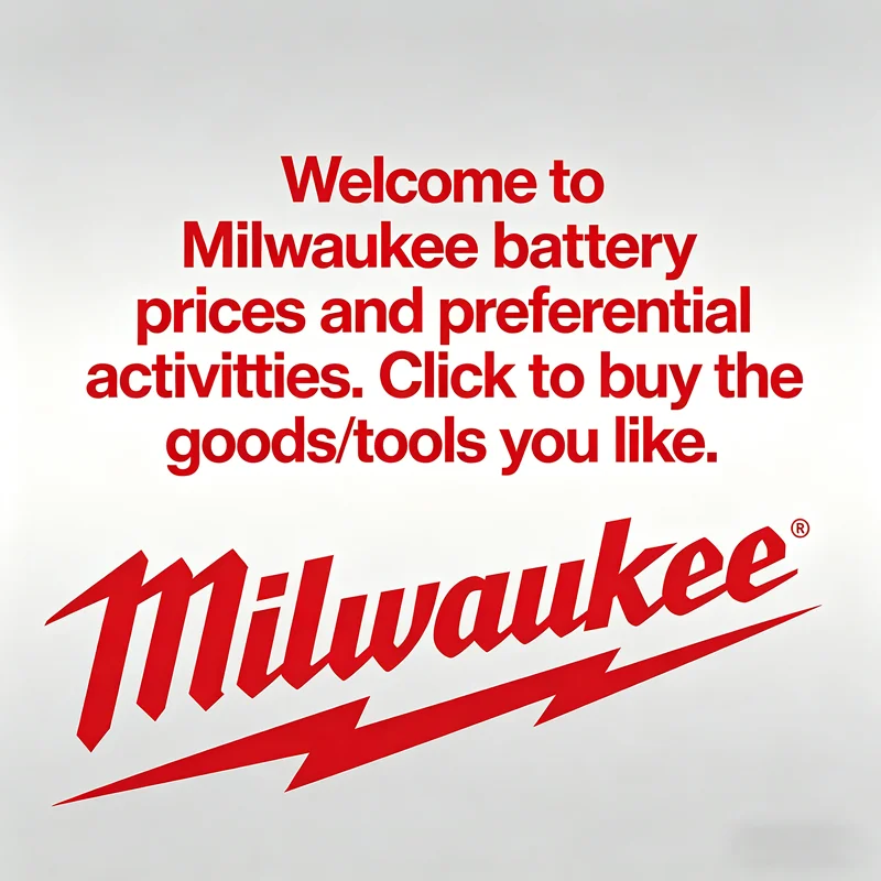 

Milwaukee 18V 6Ah Battery, High Capacity 18V Li-ion ,Heavy Duty Rechargeable Battery for M18 Cordless Tools Long-lasting Durable