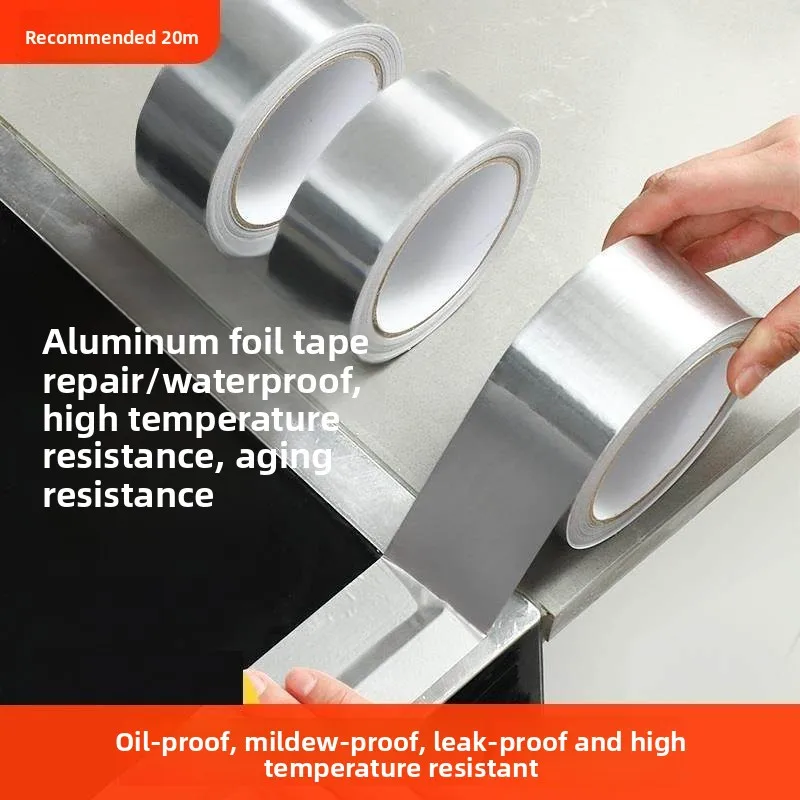 

Waterproof Mold Proof Kitchen Sink Stickers Oil Proof Self Adhesive Aluminum Foil High Temperature Resistant Decorative ...