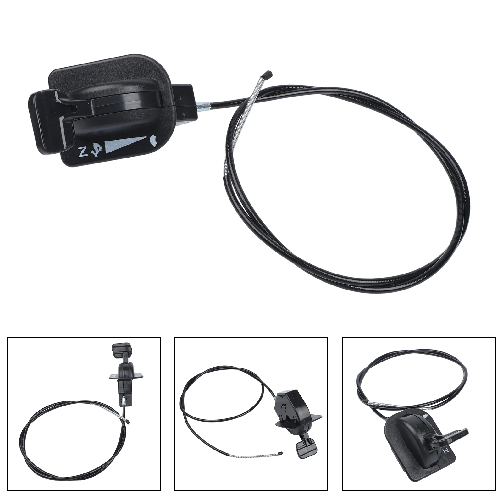 For Cadet ZT1 ZT2 ZTS Compatible Throttle Cable 746P06431 51.0LG Replacement Control Line for Zero Turn Mowers