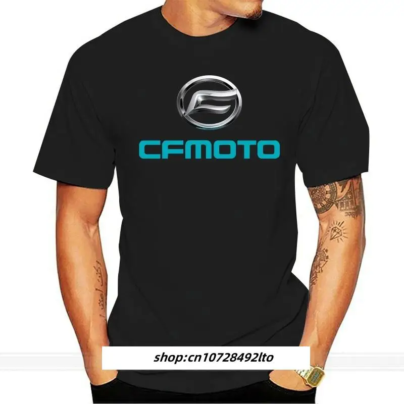 Men T shirt Cfmoto Logo Sport s Casual Cotton Loose funny t-shirt novelty tshirt women fashion t-shirt men cotton brand teeshirt