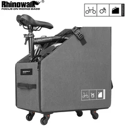 Rhinowalk Folding Bike Storage Box With Quick Release Wheel Fit 14-22
