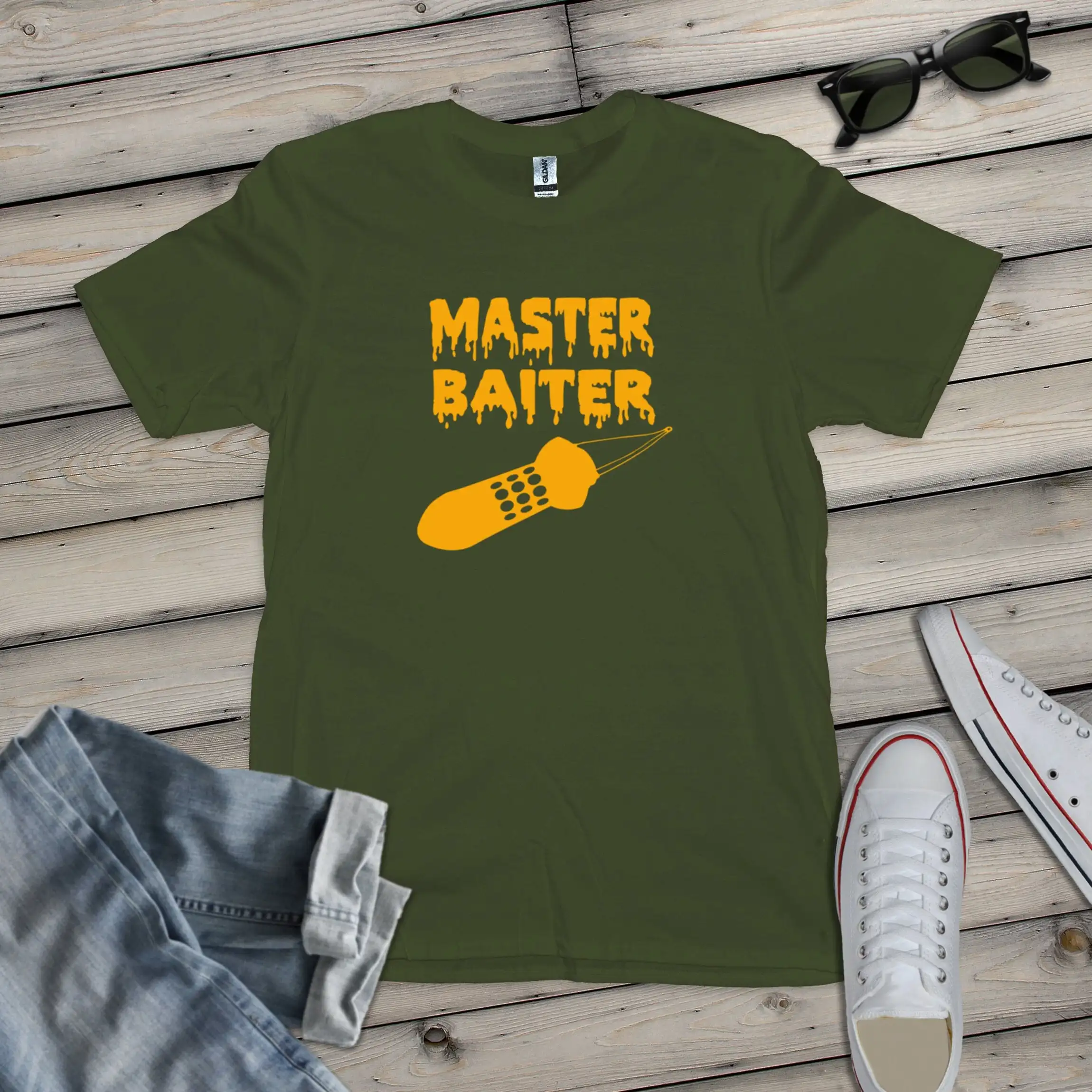 Master Baiter T shirt Various Sizes and Colours