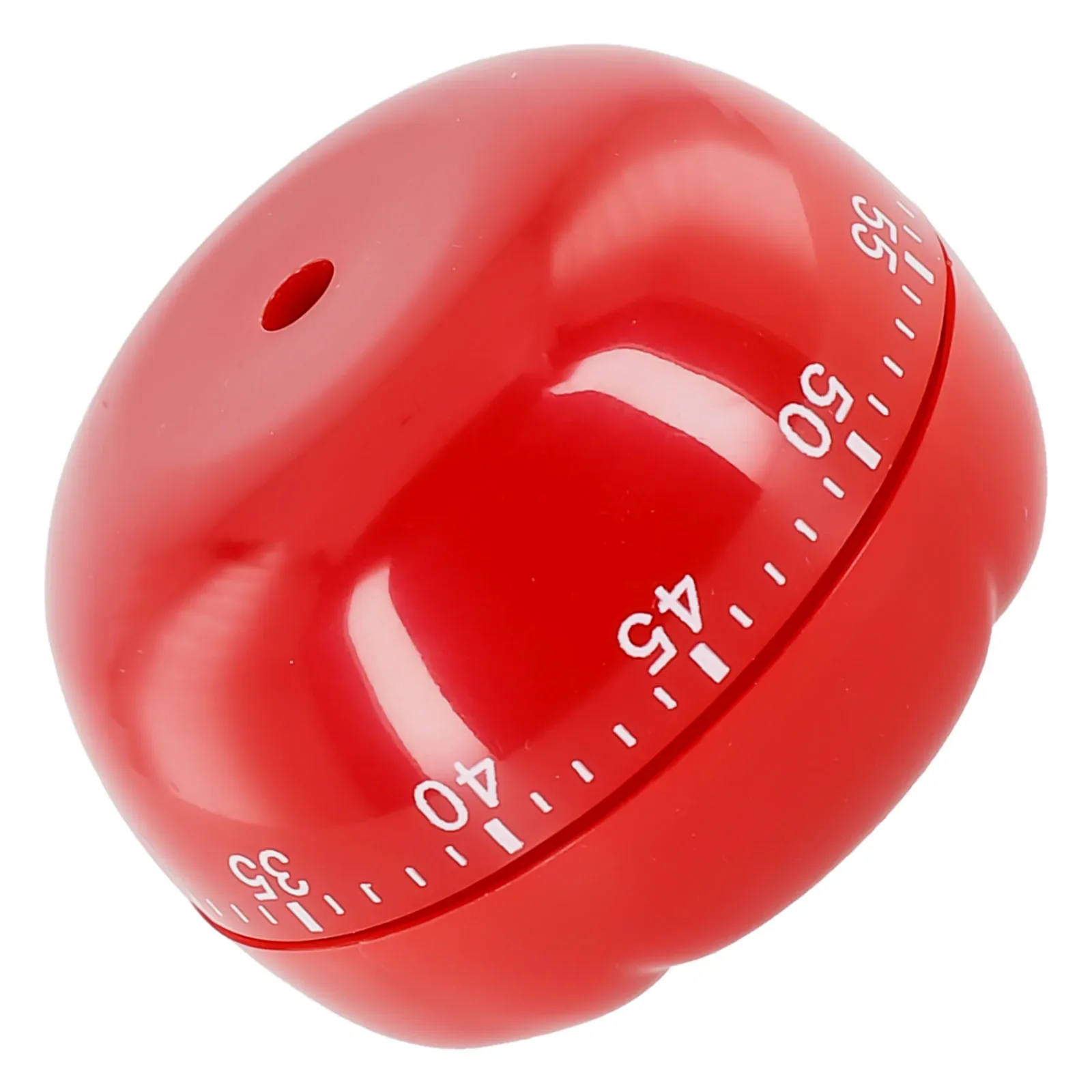 Tomato Shape Kitchen Timer  60 Minute Countdown Tool  Mechanical Operation  Stylish Design Home  Kitchen  School Use