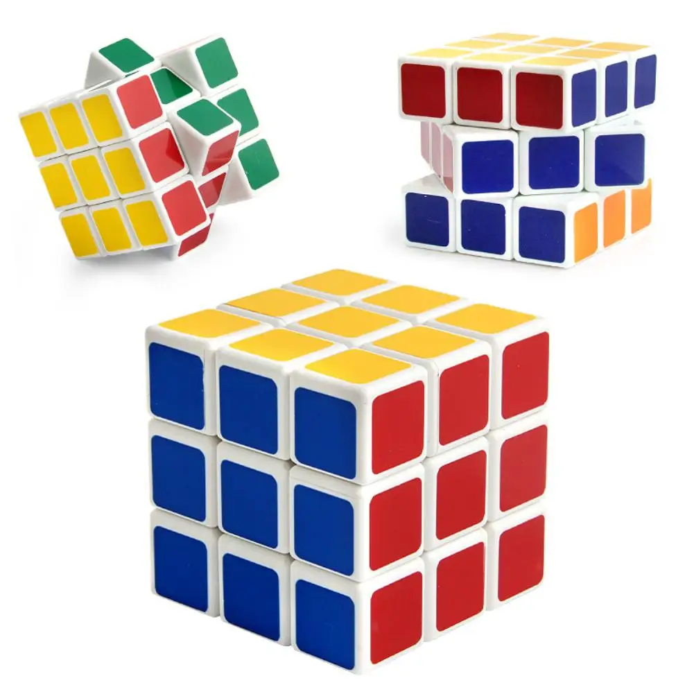 3x3 3.3cm velocidade cubo mágico suave quebra-cabeças brinquedos para o presente das crianças