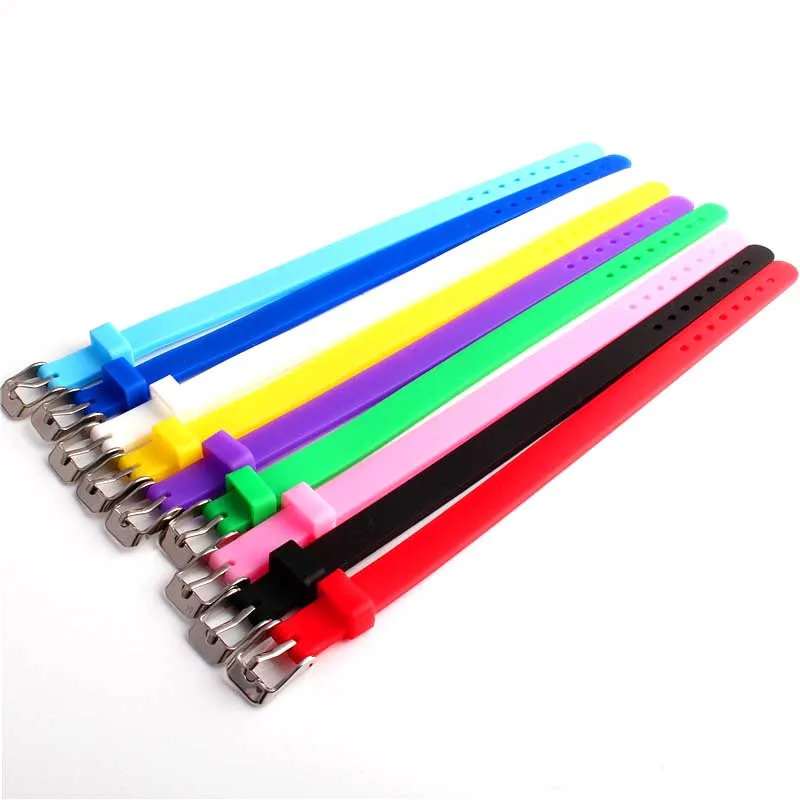 50-pcs-10mm-wide-length-22cm-silicone-tape-bracelet-parts-accessory