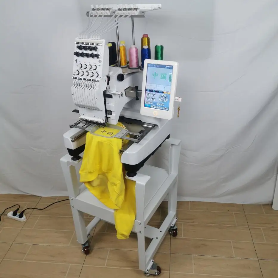 Commercial Automatic 15 Needles High Speed Single Head Computer Embroidery Machine