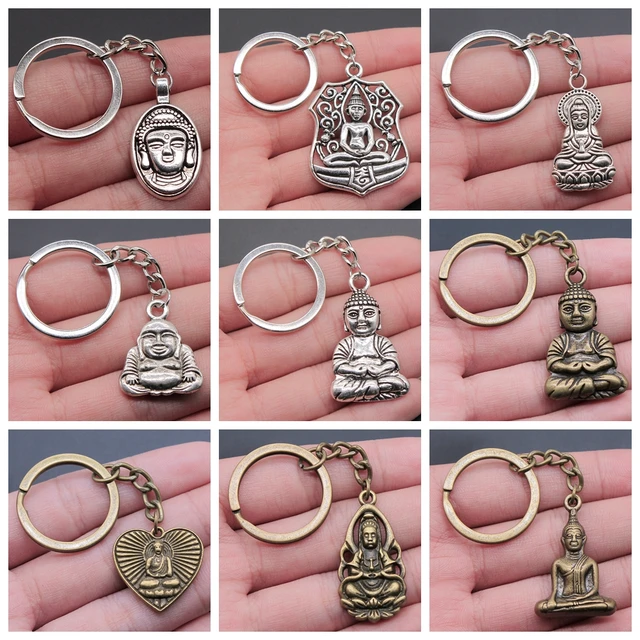 Laughing buddha keychain outlet