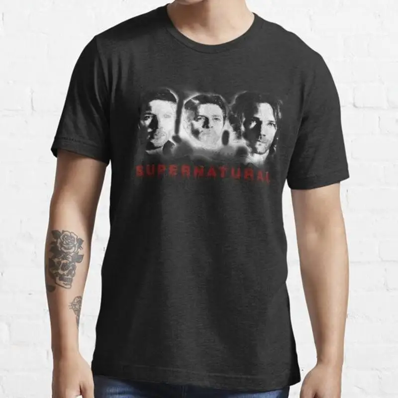 

woman on the theme of Cinema Supernatural Black Men T Shirt Size S to 5XL