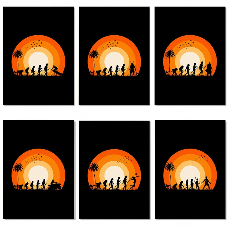Figure Canvas Painting Posters and Printed Wall Art Paintings Are Suitable for Living Room Home Decoration Pictures