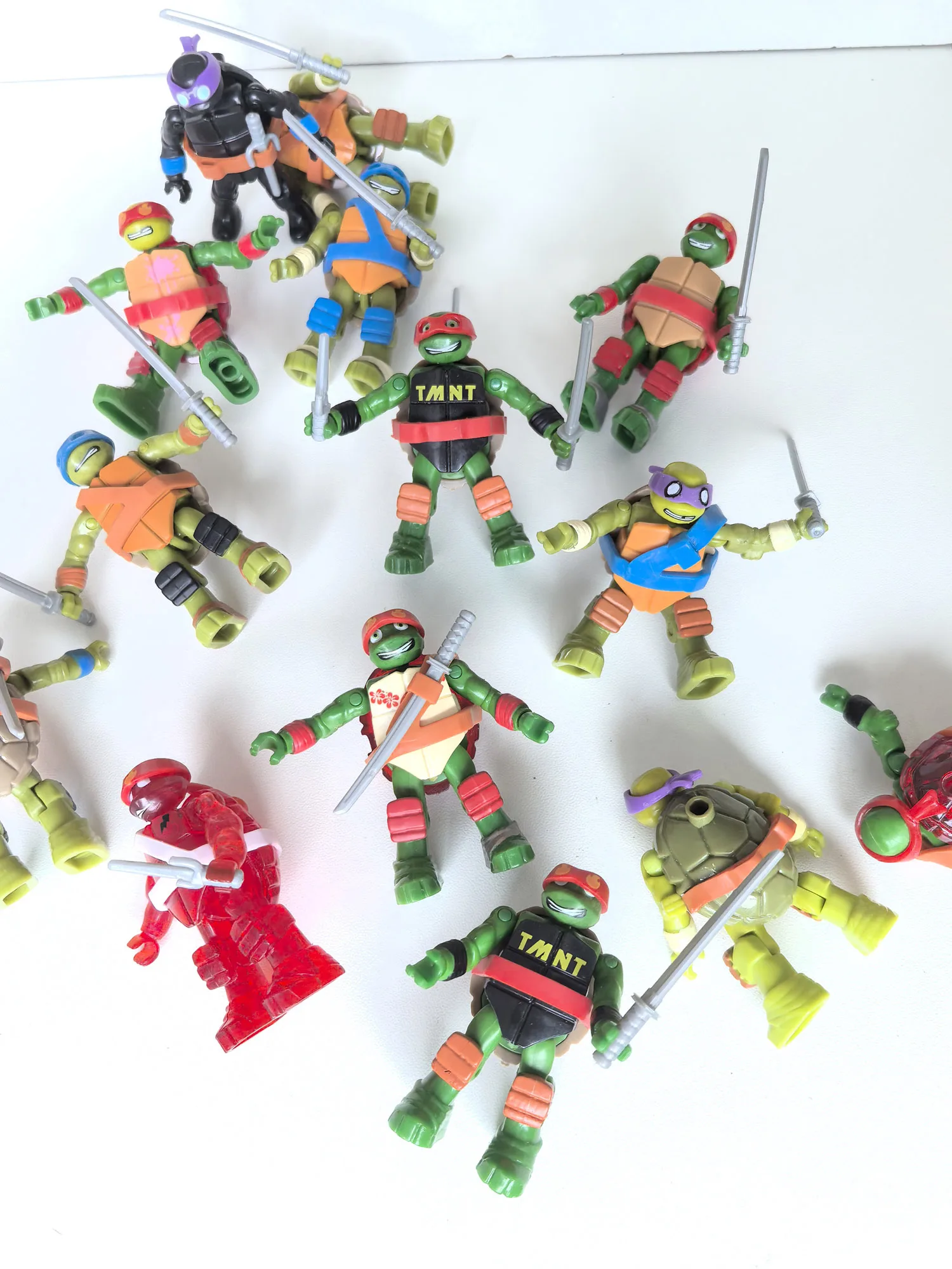 Teenage Mutant Ninja Turtles Montierbare Anime-Baustein-Figuren Spielzeug Blind Bags MEGAS Construx BLOKS Sammlung Geschenke