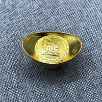 Wholesale Antique Ancient Coin Old Gold Ingot Silver Ingot Broken Silver Big Qing Kujin Amass Fortunes Small Yuanbao