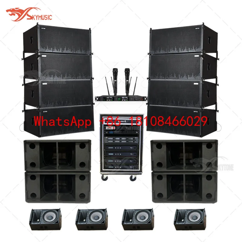 VERA36+ Dual 12 Inch  Professional Line Array Dj Speakers Audio Outdoor pa Sound System for Stage Performance