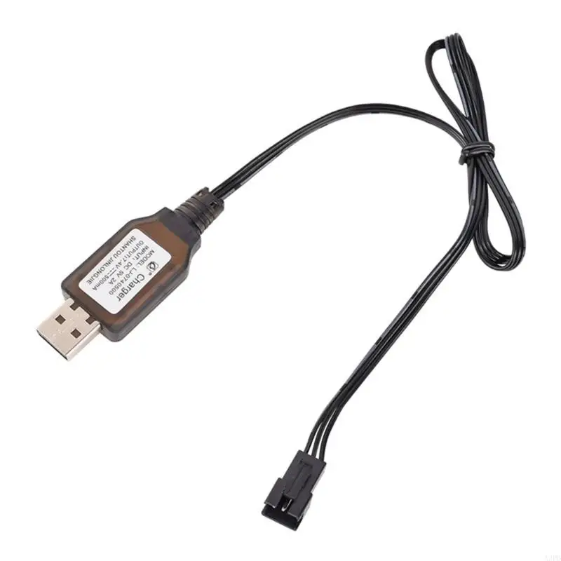 

SM3P Plug Lithium Battery Charger Wire 7.4V Charging Cable Cord for Remote Control Watch Twist Car 60cm Length