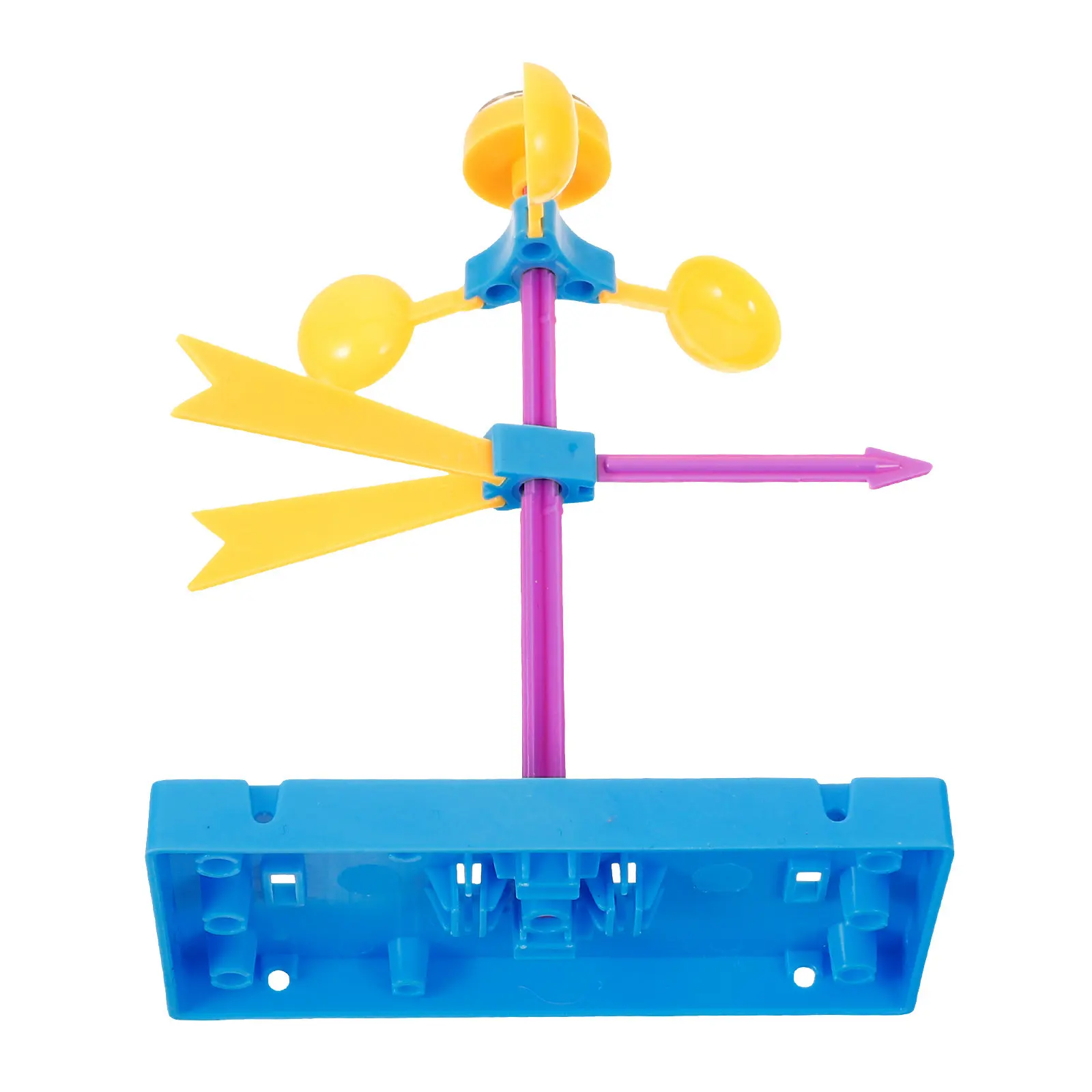 

1Set Wind Vane DIY Assembly Plaything Science Educational Kit for Kids Activity Kit Festival Reward Educational