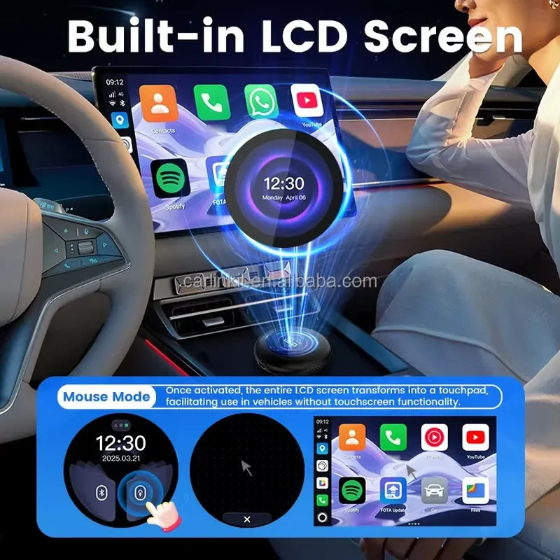 4 In1 carlinkit Tbox Ultra 3 5G Ai Box Carplay Android 15 Video TV
