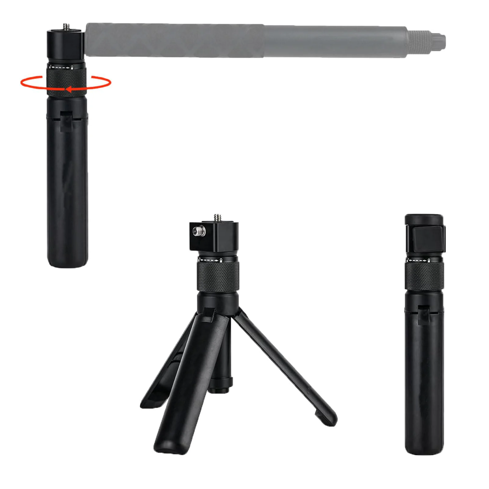 Bullet Time-trípode plegable para insta360, accesorios para cámara deportiva, insta360, X3, ONE, X4,ONE RS,GO 2,ONE X2