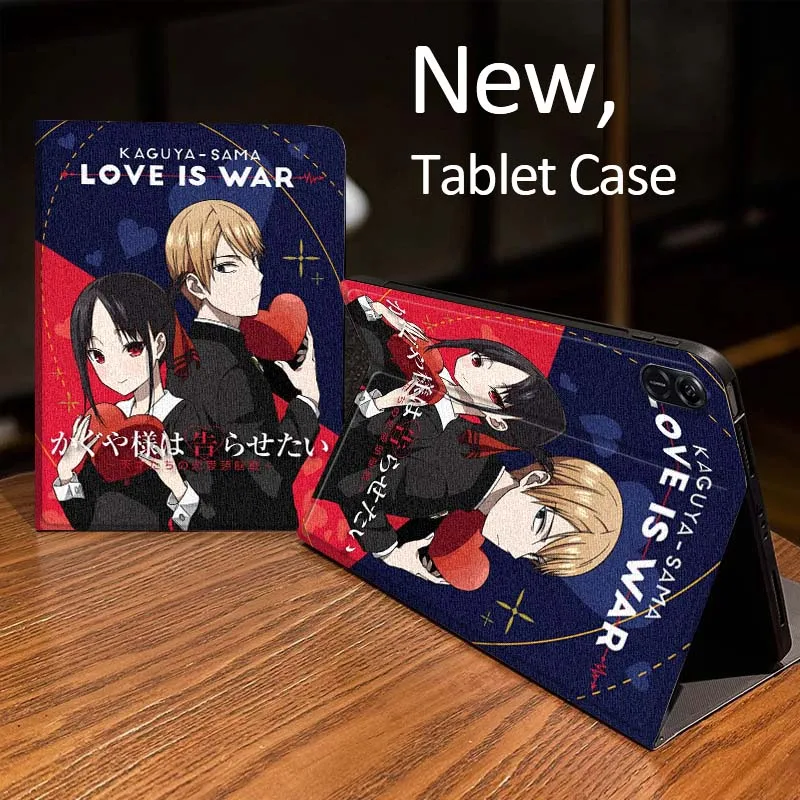 K-Kagayaus S-Samas Love Is War For Huawei MatePad Air SE Pro M6 M5 M2 T10s T5 10 11 12.6 11.5 12 X 10.8 Inch 10.1 Tablet Case