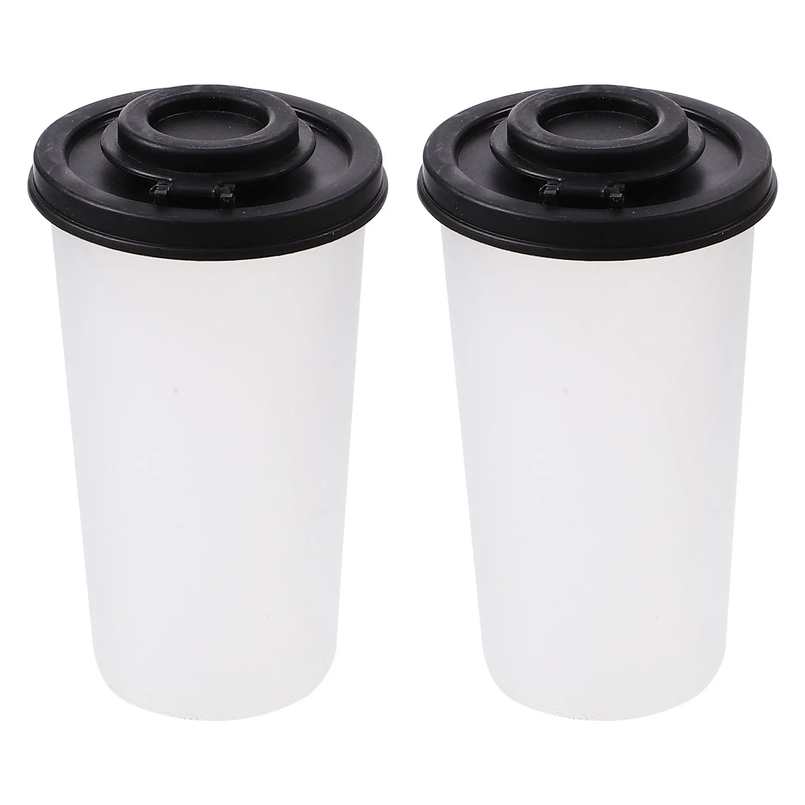 

2pcs Spice Shakers Salt Pepper Containers Portable Camping Condiment Bottles Empty Jars Kitchen Dining Room Practical Durability