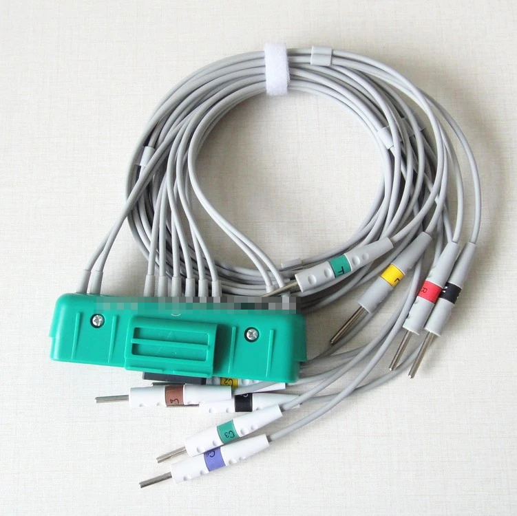 Nippon Optoelectronics ECG-9320/ECG-9522P/1550P/9520 Ten-lead ECG Machine Lead