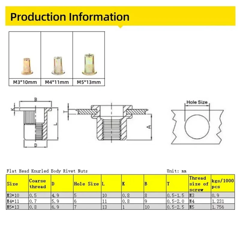 Popular_Manual Rivet Screw Riveter Rivet Nut Tool M4